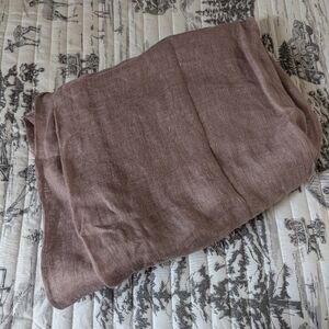 100% linen curtain panel fieldcrest luxury